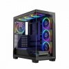 MODECOM Obudowa PC STELLAR 8F ARGB 10 Czarna
